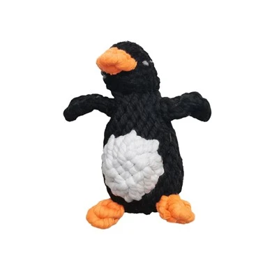 Penguin Cotton Rope Dog Toy